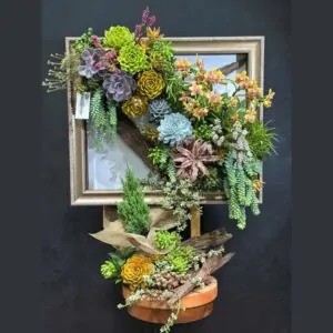 KHUNG TRANH 3D HOA LAN MINI ĐỂ BÀN